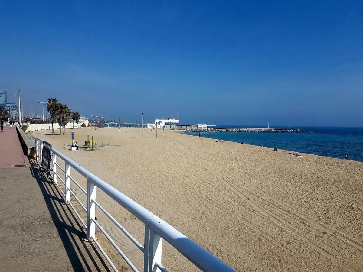 Rambla Poblenou&Mar Bella Beach Barcelona Buitenkant foto