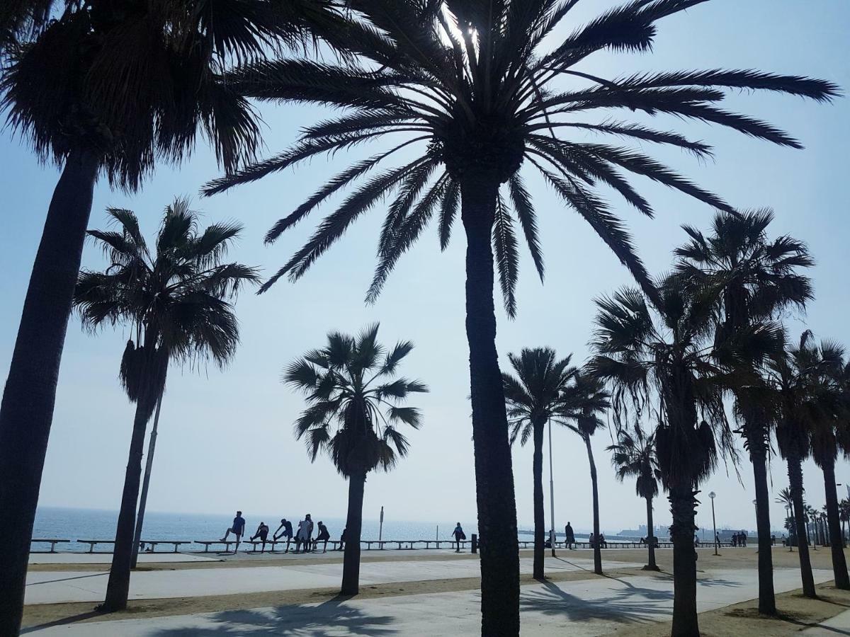 Rambla Poblenou&Mar Bella Beach Barcelona Buitenkant foto